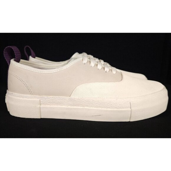 Eytys Mother of Galosch Low Top Suede Sneaker 39 8.5 Natural Shoes $69 - Picture 4 of 13